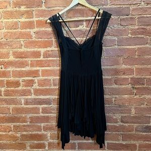 Free People XS LBD - Little Black Dress w/ Optional Off the Shoulder Straps
